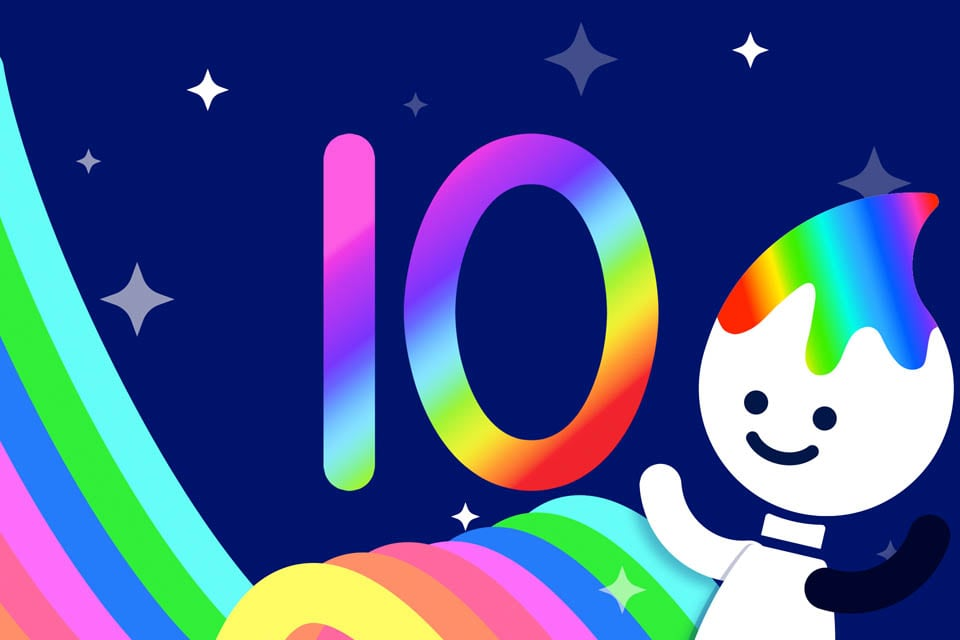 Rainbow Traceables: Number 10