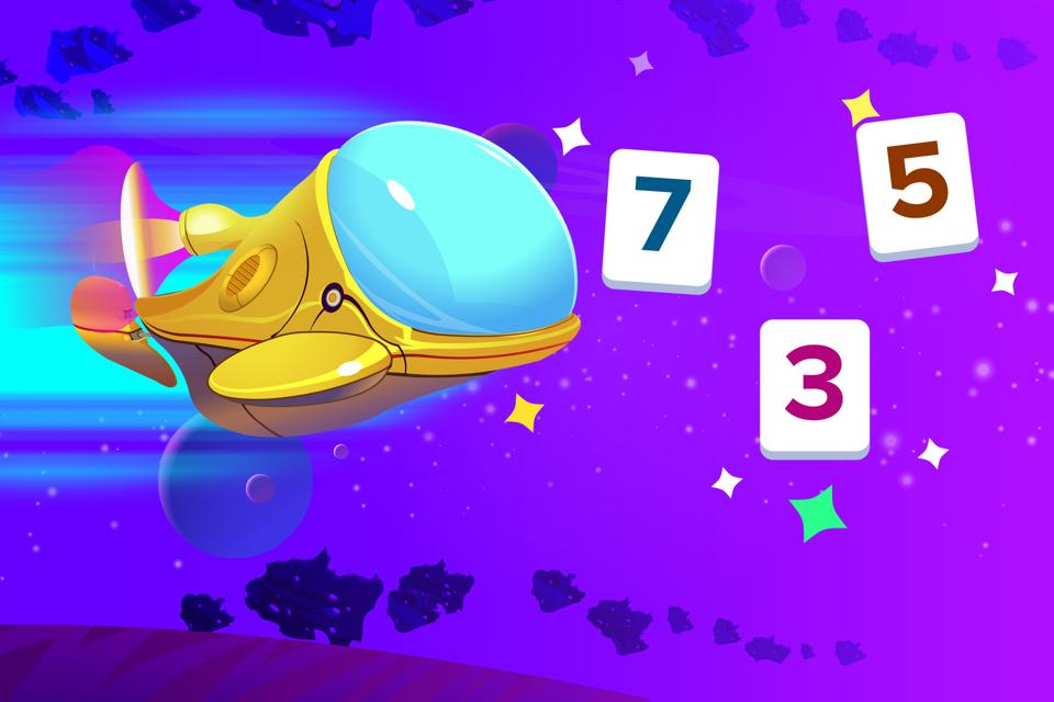 Fun odd and even number space themed game for kids to play on ABCmouse.com. 