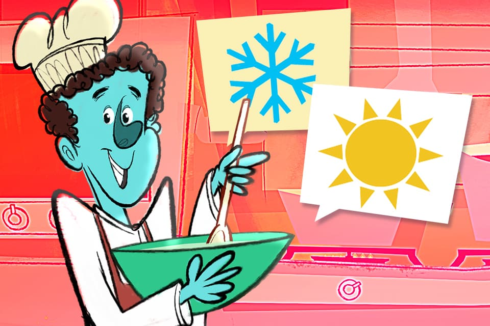 Mixed up seasons free online game for kids to play from ABCmouse.com. 