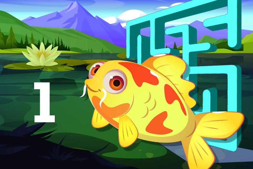 Number 1 Koi Maze
