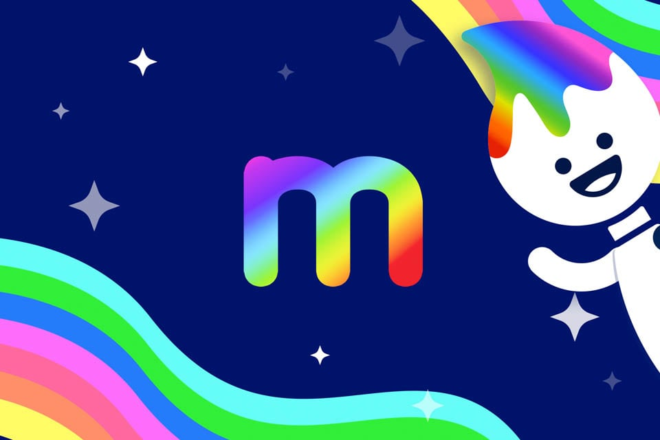 Rainbow Traceables: Letter m