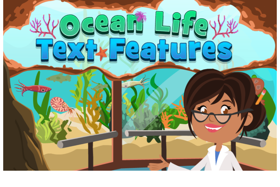 Ocean Life Text Features
