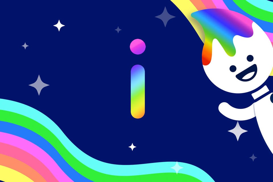 Rainbow Traceables: Letter i