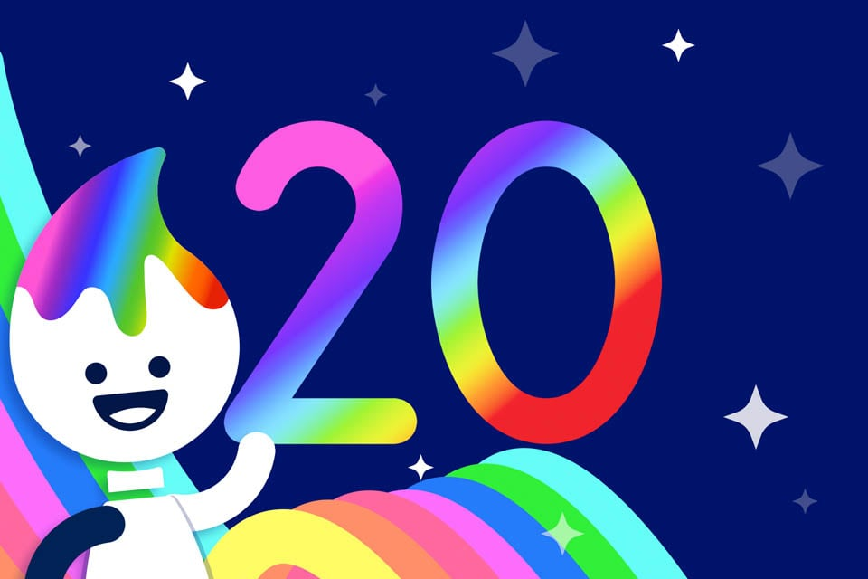 Rainbow Traceables: Number 20