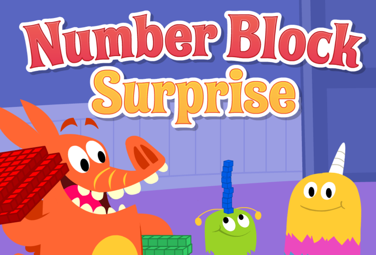 Monster Math: Number Block Surprise