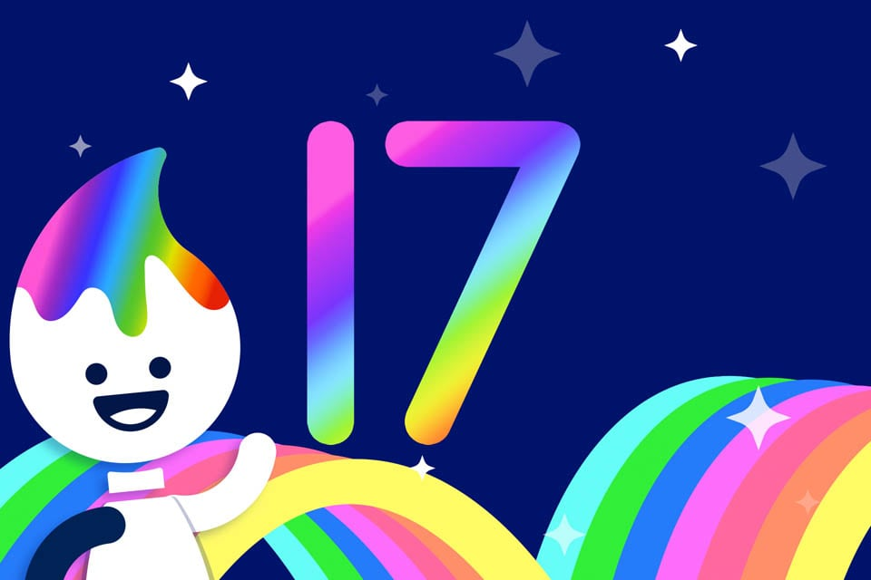 Rainbow Traceables: Number 17