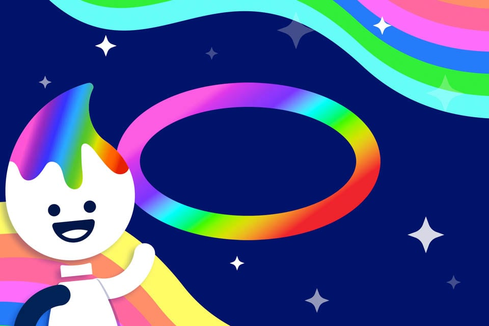 Rainbow Traceables: Oval