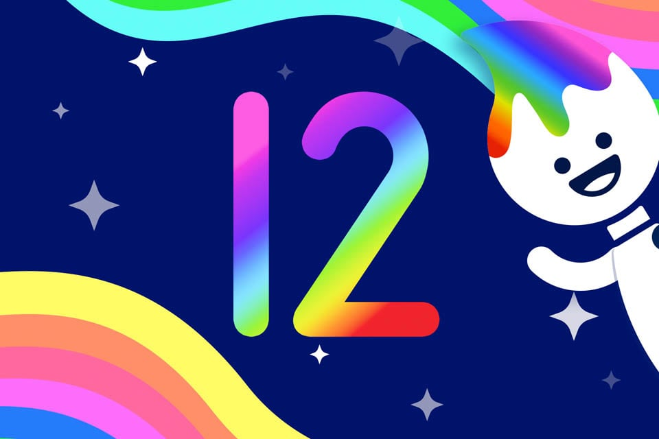Rainbow Traceables: Number 12