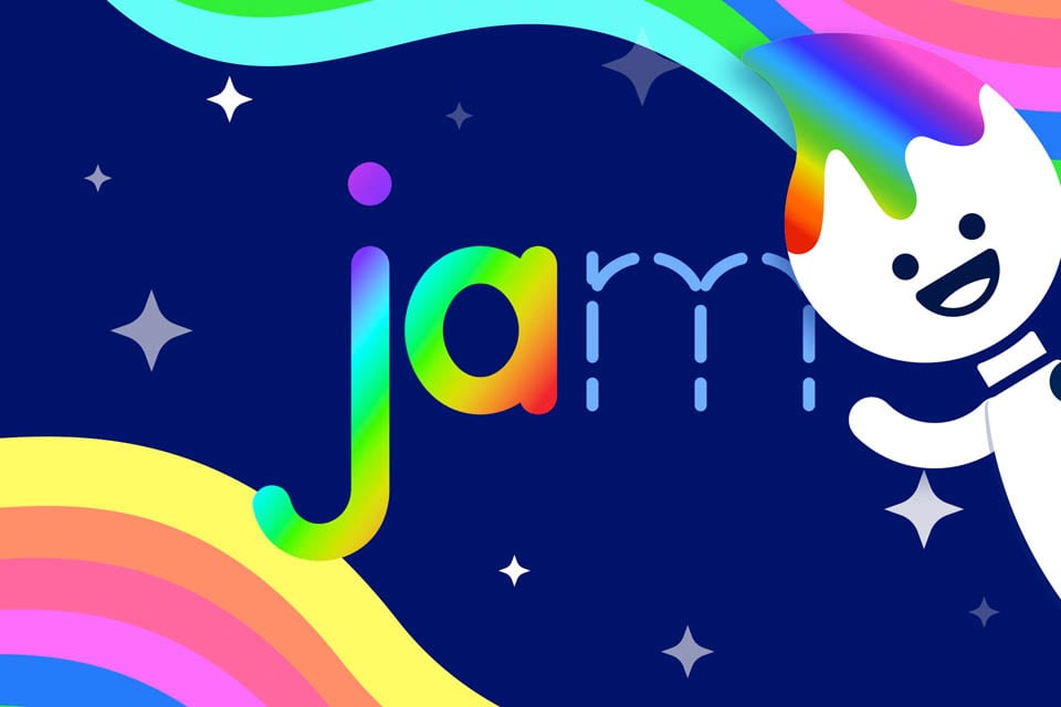 Rainbow Traceables: Word Family Word “jam”