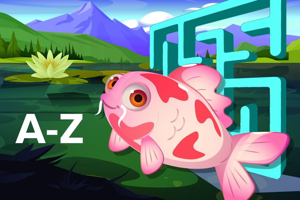 Letter Koi Maze