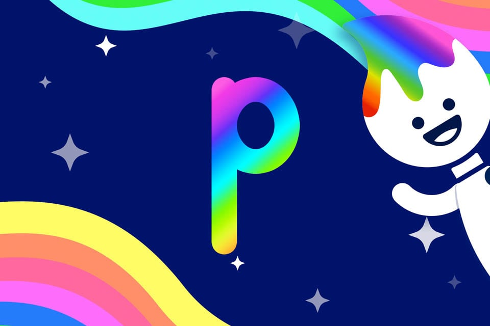 Rainbow Traceables: Letter p