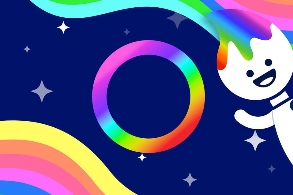 Rainbow Traceables: Circle