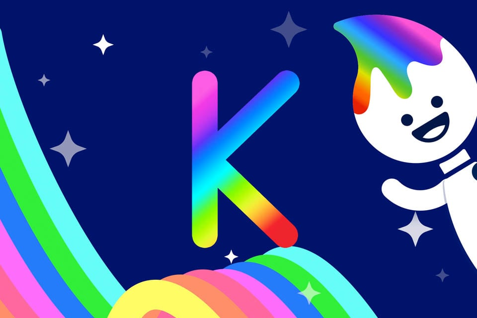 Rainbow Traceables: Letter K