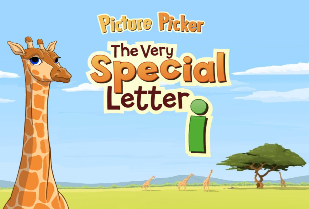 Picture Picker: The Very Special Letter I