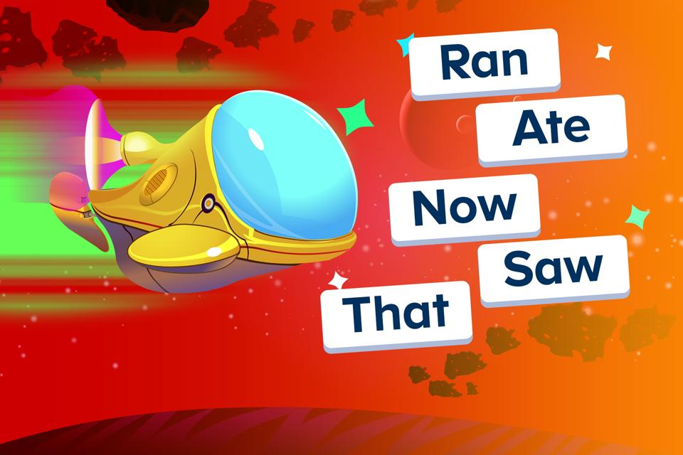 Galaxy Dash: High Frequency Words