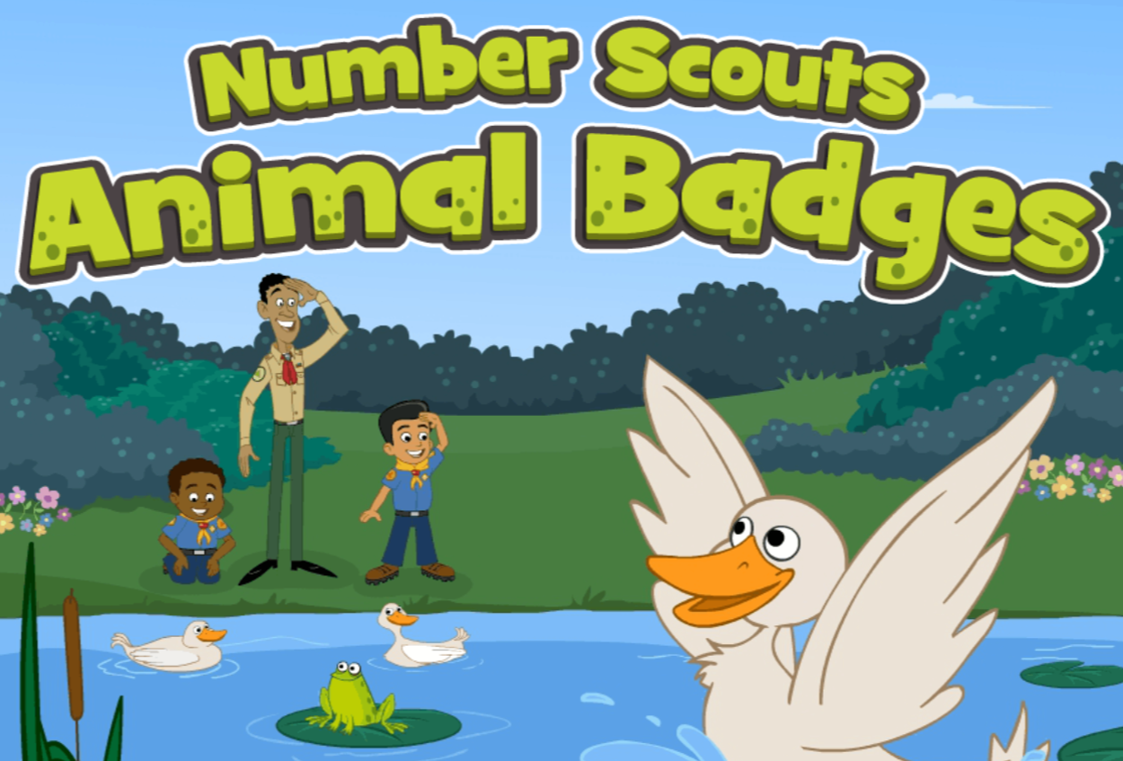 Number Scouts: Animal Badges