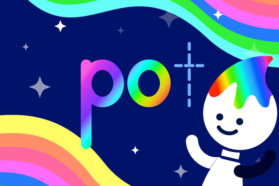 Rainbow Traceables: Word Family Word “pot”