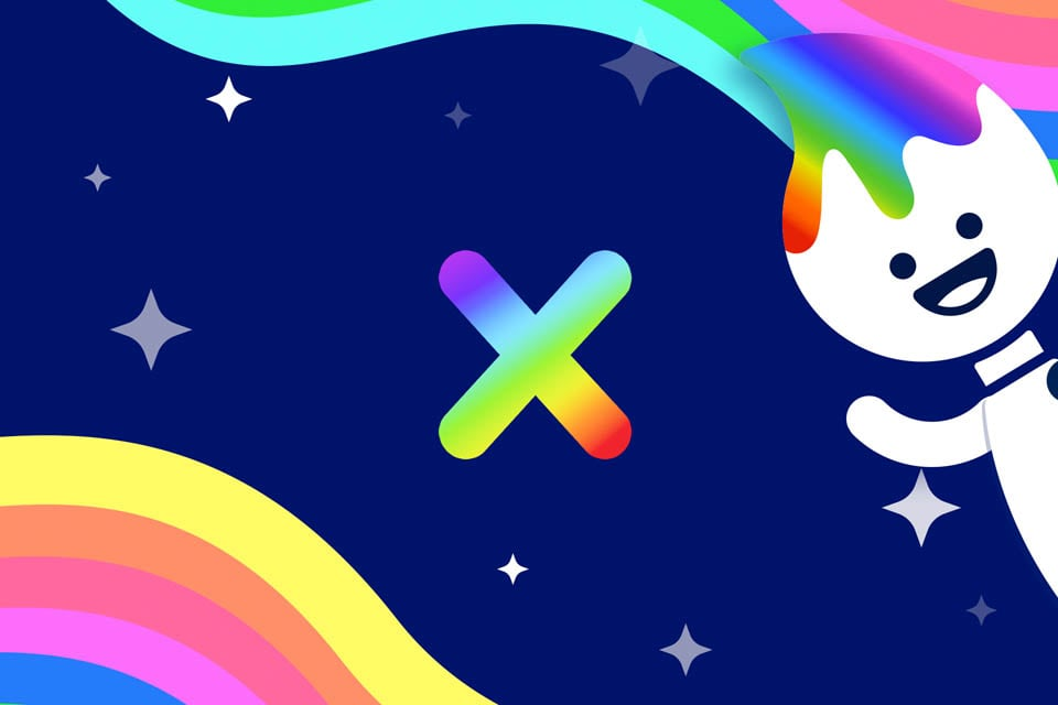 Rainbow Traceables: Letter x