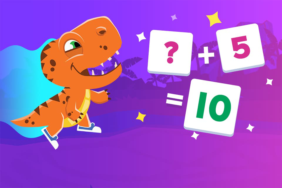 Dracos Dash: Addition within 10