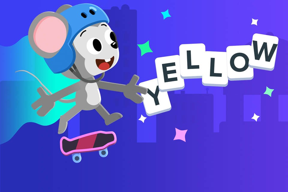 Letter Grab Sight Words – Yellow