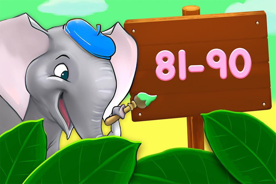 Numbers at the Zoo: 81-90