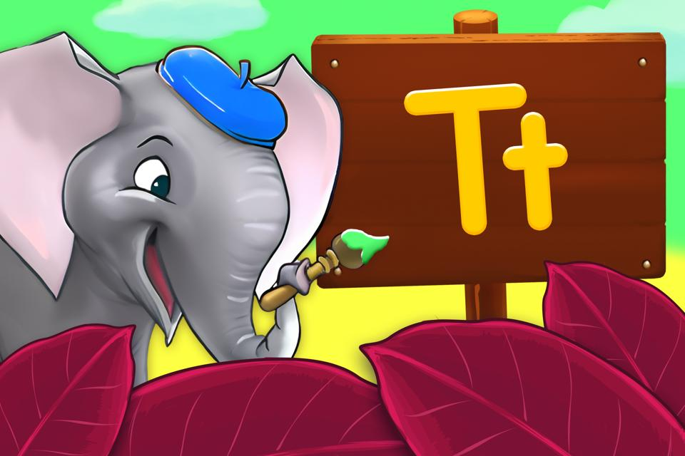 Letters Tt At The Zoo