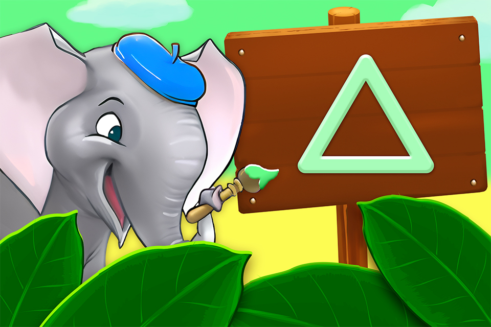 Shapes at the Zoo: Triangle