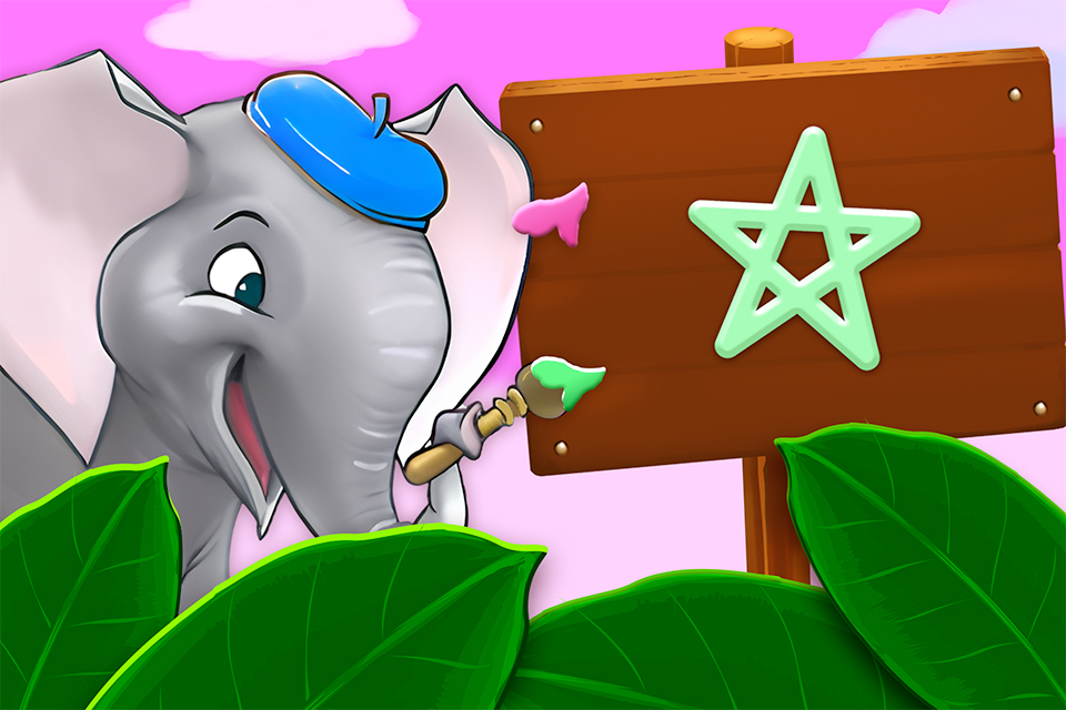 Shapes at the Zoo: Star