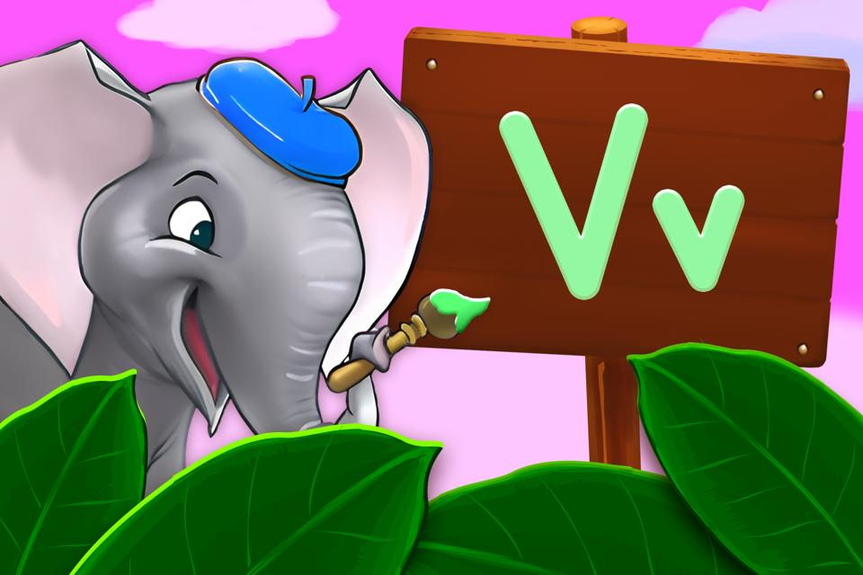 Letters Vv At The Zoo