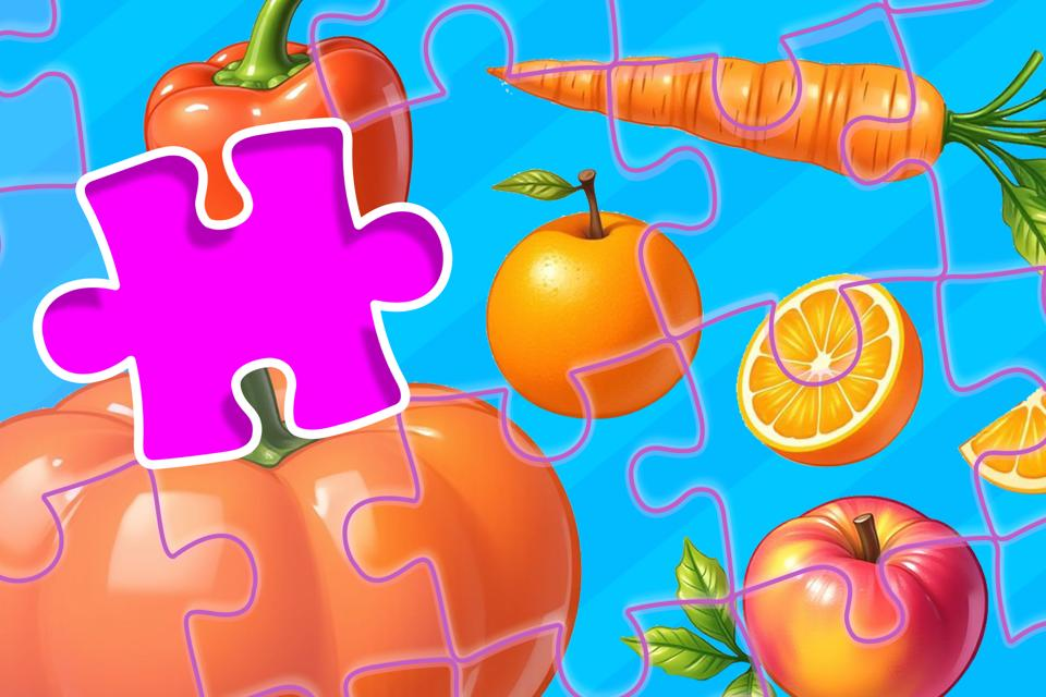 Let’s Eat Orange Jigsaw Puzzle