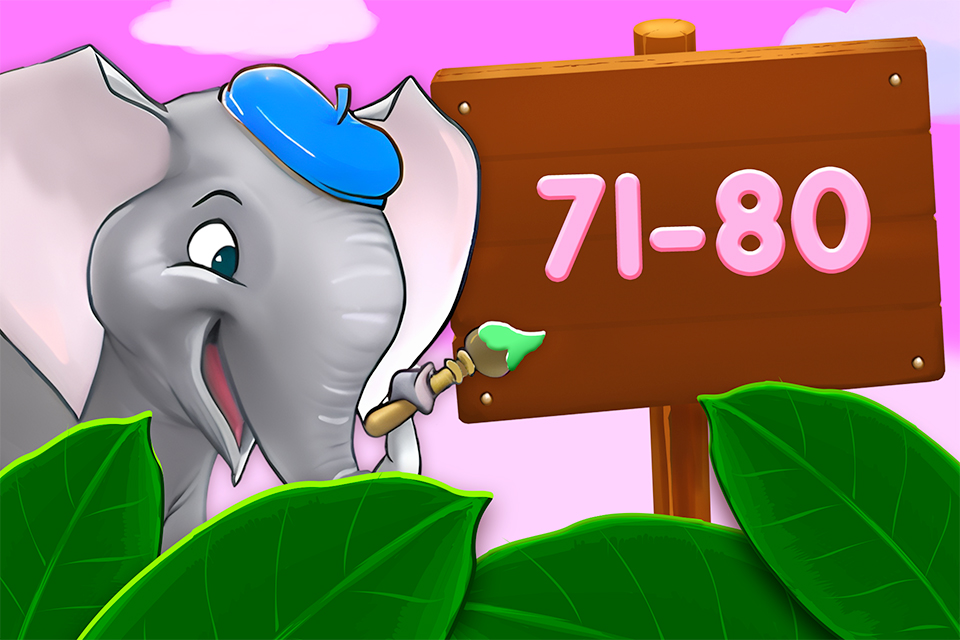 Numbers at the Zoo: 71-80