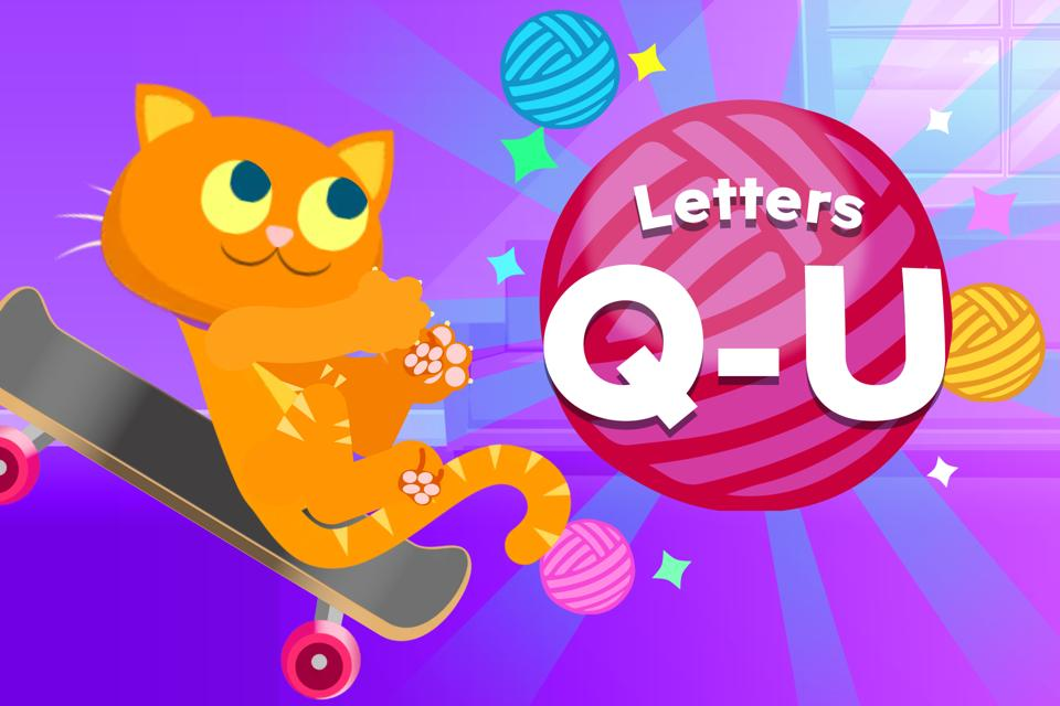 Cat Catch Fever Letters Q U
