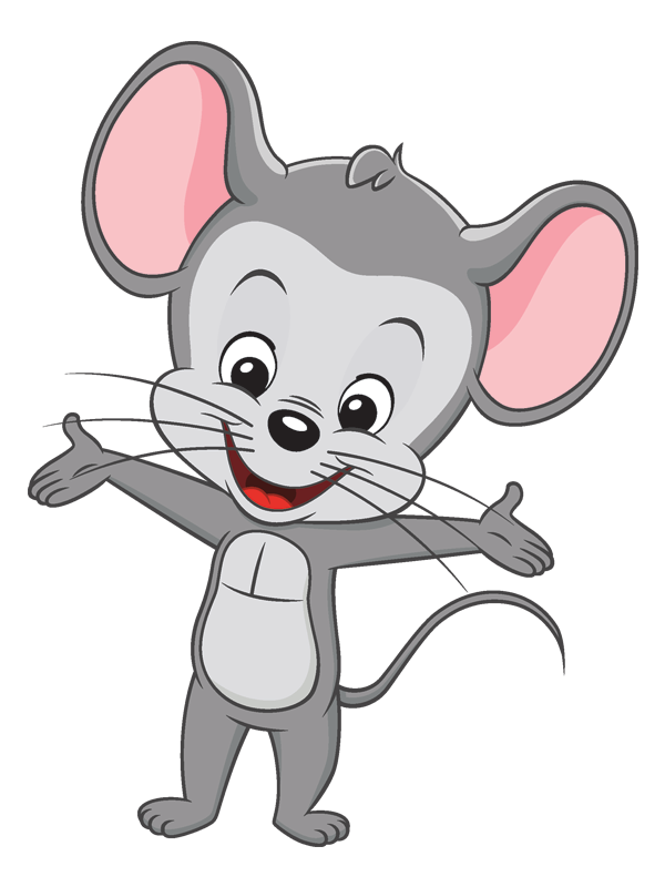 ABCmouse with arms stretched out.