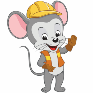 ABCmouse construction worker. 