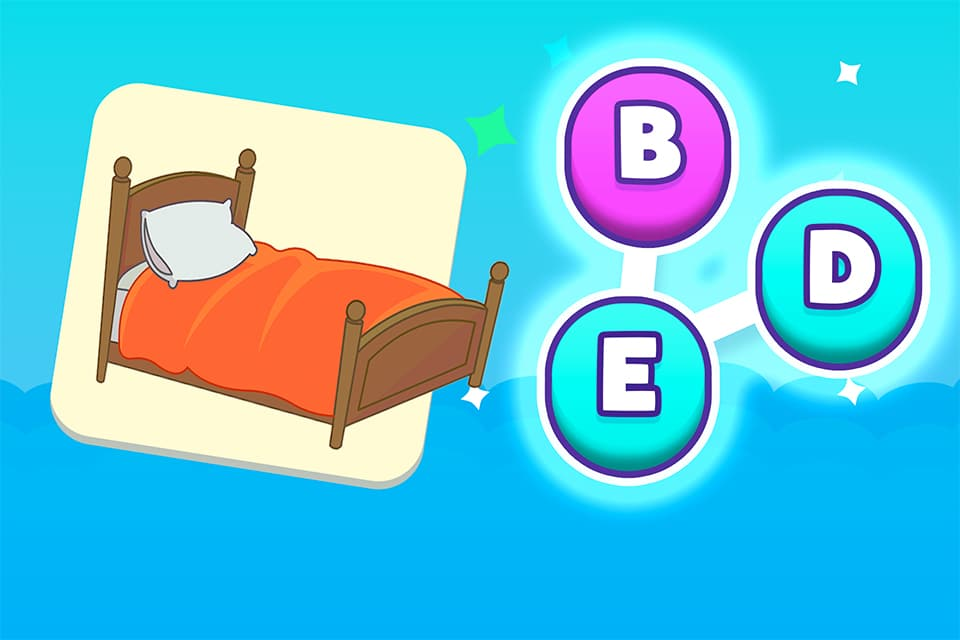 Word Pop: B is for Bed, Bib, and Bat
