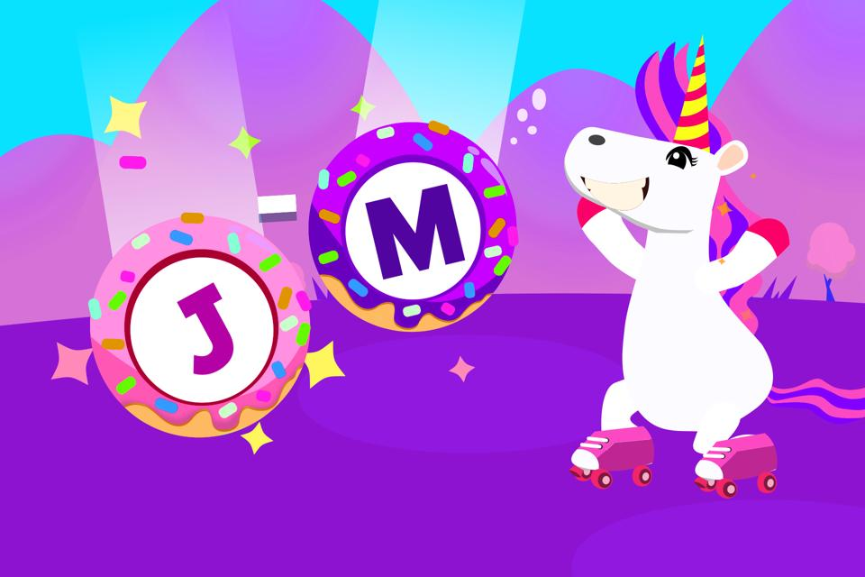 Unicorn Catcher Letters J M