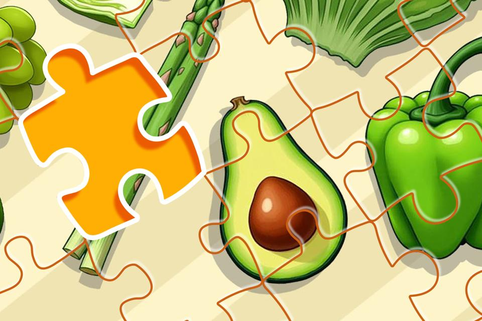 Let’s Eat Green Jigsaw Puzzle