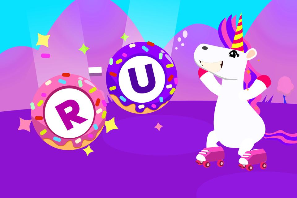 Unicorn Catcher Letters R U