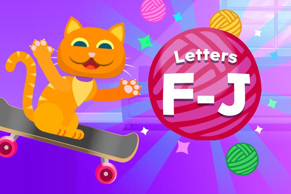 Cat Catch Fever Letters F-J