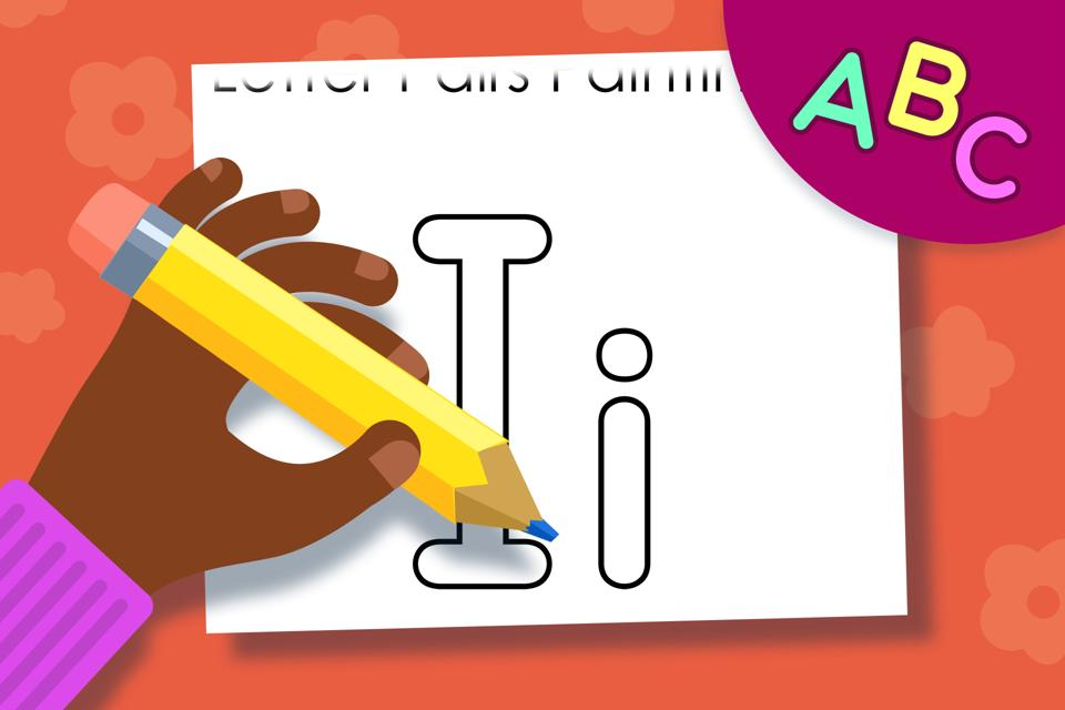 Letter Pairs Ii – Online Coloring Page
