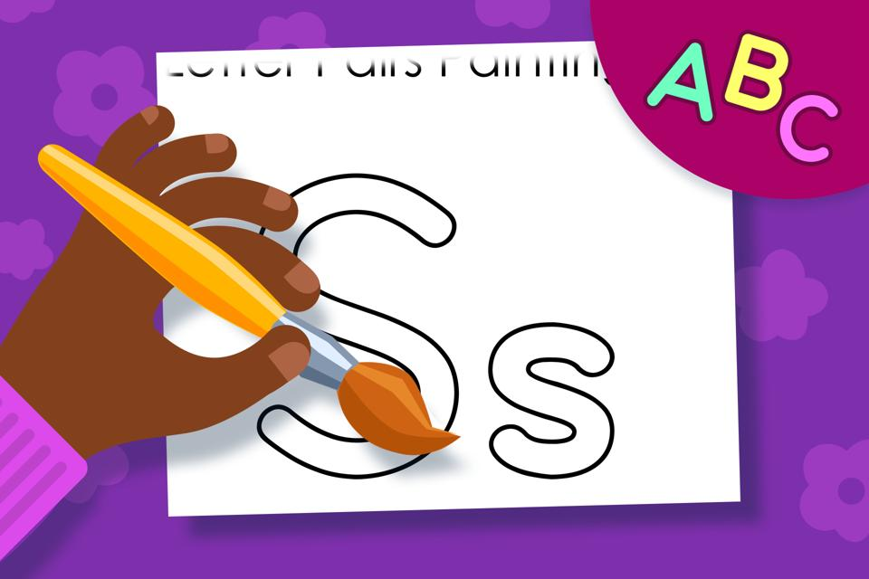 Letter Pairs Ss – Online Coloring Page