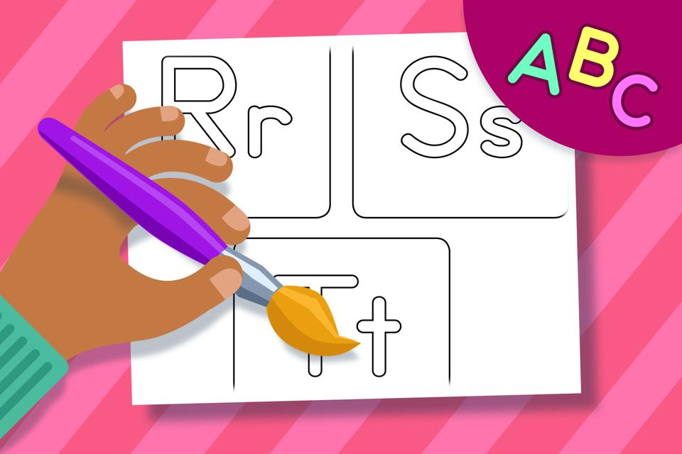 Upper and Lower Case Letters R, S, & T