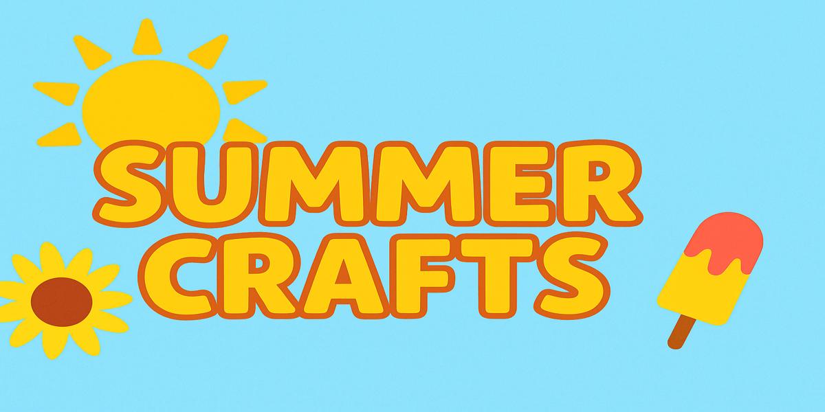 Free summer craft ideas for kids from ABCmouse.com 
