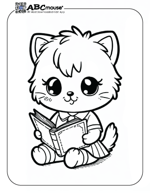 Free printable back to school coloring pages for kids from ABCmouse.com. 