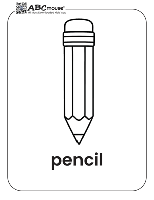 Free printable back to school coloring pages for kids from ABCmouse.com. 