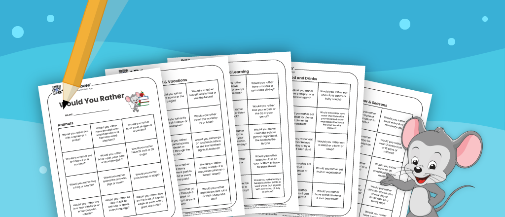 Free printable would you rather icebreaker questions for getting to know you. 
