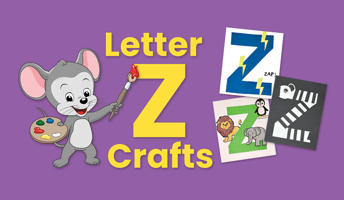 Simple and fun letter z crafts for preschoolers and kindergarteners from ABCmouse.com. 