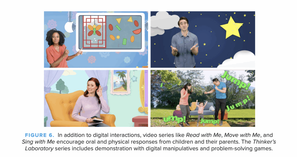 Digital scenes for the video series 'read with me, move with me' from the ABCmouse app. 