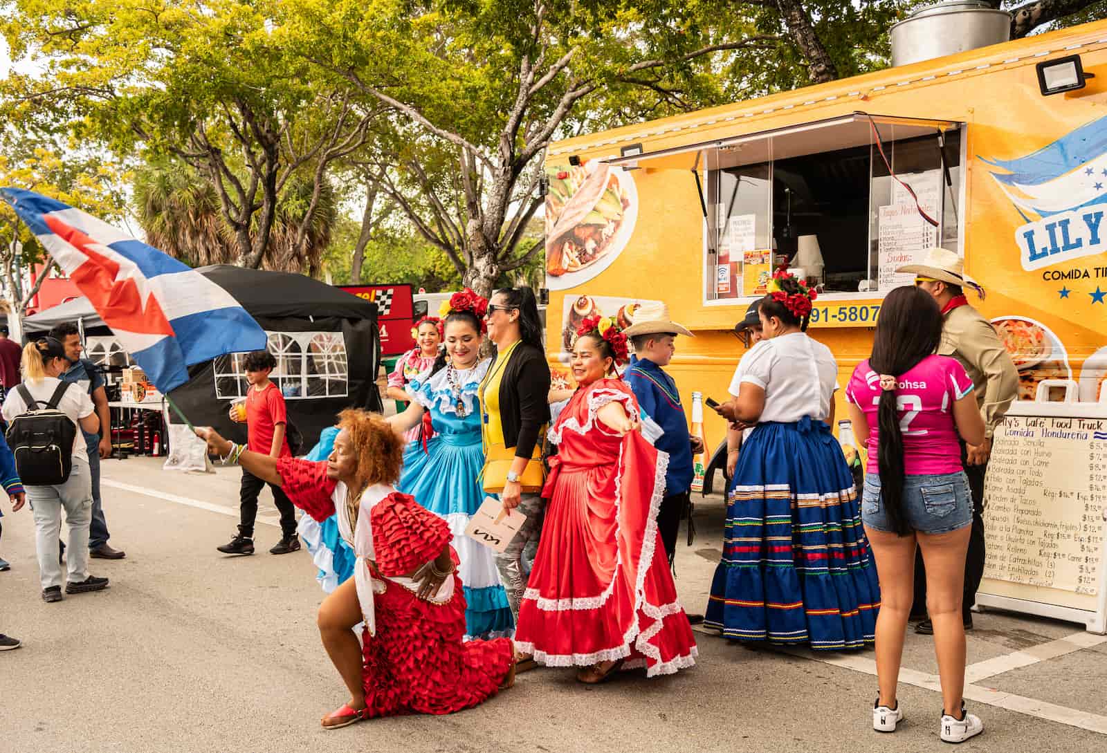 Cuban festival in Little Havana, Miami