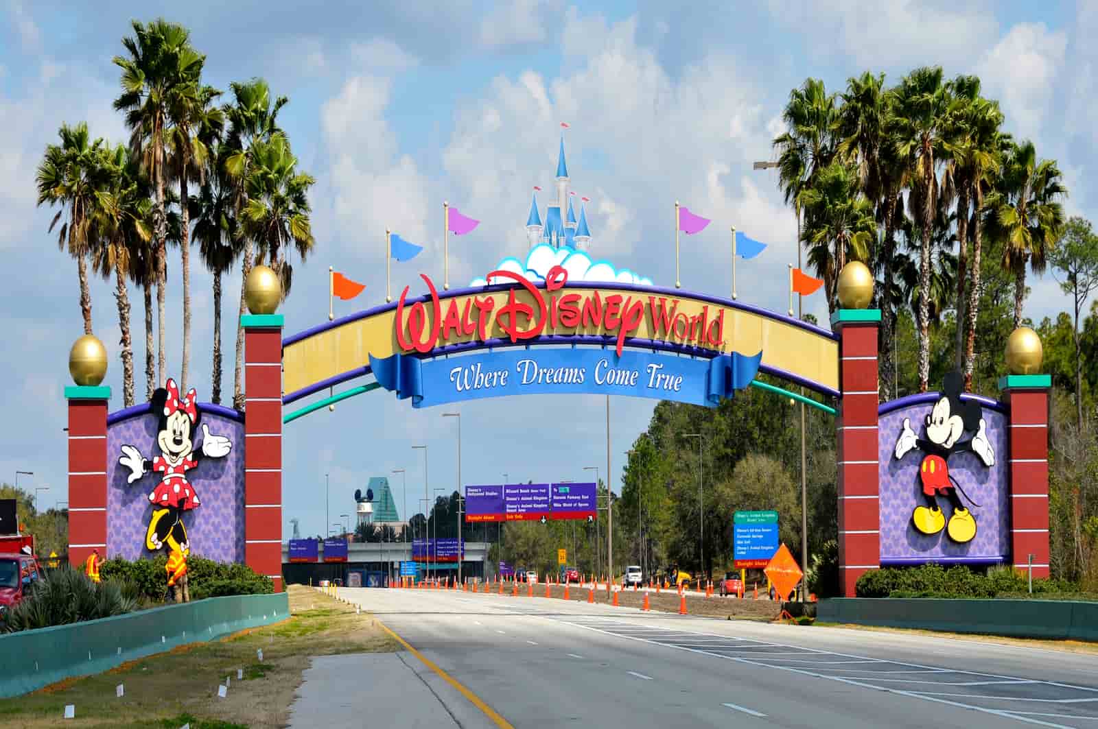 Entrance to Walt Disney World